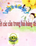 Bài giảng Luyện từ và câu Lớp 5: Liên kết các câu trong bài bằng từ ngữ nối