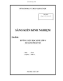 Sáng kiến kinh nghiệm THCS: Hướng dẫn học sinh lớp 6 so sánh phân số