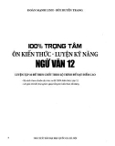 Ebook 100% trọng tâm ôn kiến thức - luyện kỹ năng ngữ văn 12