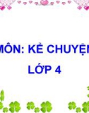 Bài giảng môn Tiếng Việt lớp 4 năm học 2020-2021 - Tuần 14: Kể chuyện Búp bê của ai? (Trường Tiểu học Thạch Bàn B)