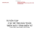 Tuyển tập các đề thi giải toán trên máy tính điện tử