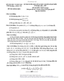 Đề thi tuyển sinh lớp 10 môn Toán năm 2021-2022 - Trường chuyên Lê Qúy Đôn, Bà Rịa-Vũng Tàu