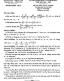 Đề thi tuyển sinh vào lớp 10 môn Toán (chuyên) năm 2024-2025 - Sở GD&ĐT Bà Rịa - Vũng Tàu