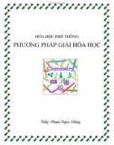 Phương pháp giải Hóa phổ thông - Phương pháp 2: Bảo toàn khối lượng - GV: P.N.Dũng