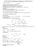 Đề cương ôn tập học kì 2 môn Hóa học lớp 11 năm 2020-2021 - Trường THPT Tôn Thất Tùng