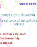 Bài giảng Đại số 10: Luyện tập Bất phương trình bậc nhất một ẩn