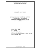 SKKN: Kế hoạch dạy học tiết ôn tập chương I 'Khối đa diện' – hình học 12 theo phương pháp giáo dục STEAM