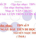 Bài giảng bài 7: Tập đọc nhạc: TĐN số 9. ANTT: Nhạc sĩ Văn Chung - Âm nhạc 6 - GV: T.K.Ngân