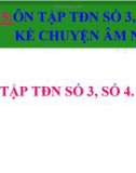 Tiết 15: Ôn tập: Tập đọc nhạc số 3 và 4 - Bài giảng Âm nhạc 5 - GV: Đ.H.Thủy