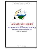 Sáng kiến kinh nghiệm THPT: Dạy học một số chủ đề trong môn toán lớp 11 theo định hướng giáo dục STEM