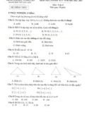 Đề thi học kì 1 môn Toán lớp 6 năm 2022-2023 có đáp án - Phòng GD&ĐT Thủ Dầu Một