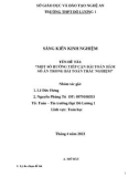 Sáng kiến kinh nghiệm THPT: Một số hướng tiếp cận bài toán hàm số ẩn trong bài toán trắc nghiệm