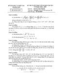 Đề thi tuyển sinh vào lớp 10 THPT năm 2019-2020 môn Toán có đáp án - Sở GD&ĐT Quảng Nam (Khối chuyên)
