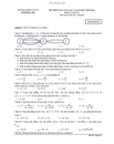 Đề kiểm tra giữa HK1 môn Toán lớp 11 năm 2018-2019 - THPT Lý Bôn - Mã đề 570