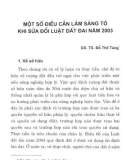 Những vấn đề về sở hữu, quản lý và sử dụng đất đai trong giai đoạn hiện nay: Phần 2