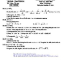 Đề kiểm tra giữa học kì 1 môn Toán lớp 9 năm 2019-2020 - Trường THPT chuyên Hà Nội – Amsterdam