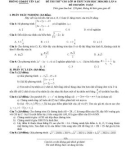 Đề thi thử vào lớp 10 môn Toán năm 2020-2021 có đáp án - Phòng GD&ĐT Yên Lạc