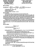 Đề thi học kì 2 môn Toán lớp 9 năm 2022-2023 - Trường THPT chuyên Hà Nội Amsterdam