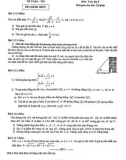 Đề thi học kì 2 môn Toán lớp 9 năm 2020-2021 - Trường THPT chuyên Hà Nội – Amsterdam