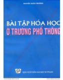 bài tập hóa học ở trường phổ thông (tái bản lần 1): phần 1