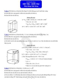 Luyện thi Đại học Toán chuyên đề: Mặt trụ, khối trụ - Thầy Đặng Việt Hùng