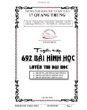 Tuyển tập 692 bài Hình học - Trung tâm GD&ĐT 17 Quang Trung