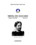 Thông tin toán học tập 9 số 1