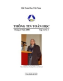 Thông tin toán học tập 12 số 1