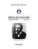 Thông tin toán học tập 10 số 1