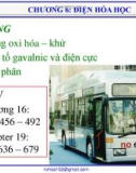 Bài giảng Hoá đại cương: Chương 6 - Nguyễn Văn Hòa (2022)