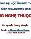 Công nghệ thuộc da (TS. Nguyễn Quang Khuyến) - Chương 7