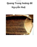 Quang Trung hoàng đế Nguyễn Huệ