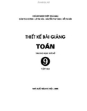 Thiết kế bài giảng toán 9 tập 2 part 1