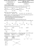 Đề thi học kì 1 môn Toán lớp 7 năm 2023-2024 có đáp án - Trường THCS Lý Thường Kiệt, Tam Kỳ