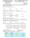 Đề thi học kì 2 môn Toán lớp 8 năm 2023-2024 có đáp án - Trường THCS Lý Thường Kiệt, Tam Kỳ