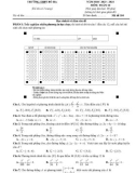 Đề thi giữa học kì 2 môn Toán lớp 10 năm 2023-2024 - Trường THPT Bố Hạ, Bắc Giang