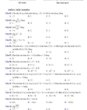 Đề cương ôn tập cuối học kì 2 môn Toán lớp 11 năm 2021-2022 - Trường THPT Phan Đình Phùng