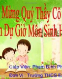 Bài giảng điện tử môn sinh học: Thực vật bảo vệ đất và nước