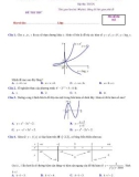 Đề tập huấn THPTQG năm 2019 môn Toán - Sở GD&ĐT TP Hồ Chí Minh - Đề 16