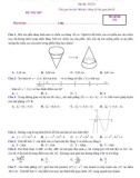 Đề tập huấn THPTQG năm 2019 môn Toán - Sở GD&ĐT TP Hồ Chí Minh - Đề 12