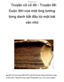 Truyện cổ cố đô - Truyện 08: Cuộc đời của một ông tướng lừng danh bắt đầu từ một bài văn nhỏ