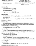 Đề thi tuyển sinh vào lớp 10 THPT môn Toán năm 2022-2023 - Sở GD&ĐT tỉnh Bà Rịa - Vũng Tàu