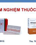 Bài giảng Kiểm nghiệm thuốc tiêm - ThS. Tiêu Thị Hồng Anh