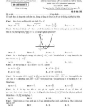 Đề thi học sinh giỏi môn Toán lớp 10 năm 2023-2024 có đáp án - Sở GD&ĐT Vĩnh Phúc