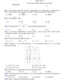 Đề thi thử THPTQG môn Toán lần 1 năm 2019 - THPT Hà Huy Tập