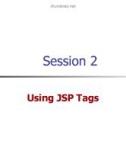 Session 2: Using JSP Tags