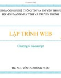 LẬP TRÌNH WEB-Chương 6: Javascript