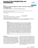 Báo cáo khoa hoc: Review of control strategies for robotic movement training after neurologic injury