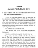 Giáo trình Thủ tục hành chính: Phần 2