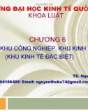 Bài giảng Luật đầu tư: Chương 6 - TS. Nguyễn Thu Ba